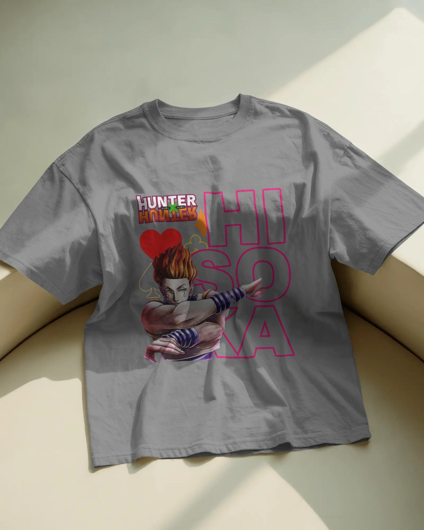 Hisoka Oversize T-Shirt – Anime Design